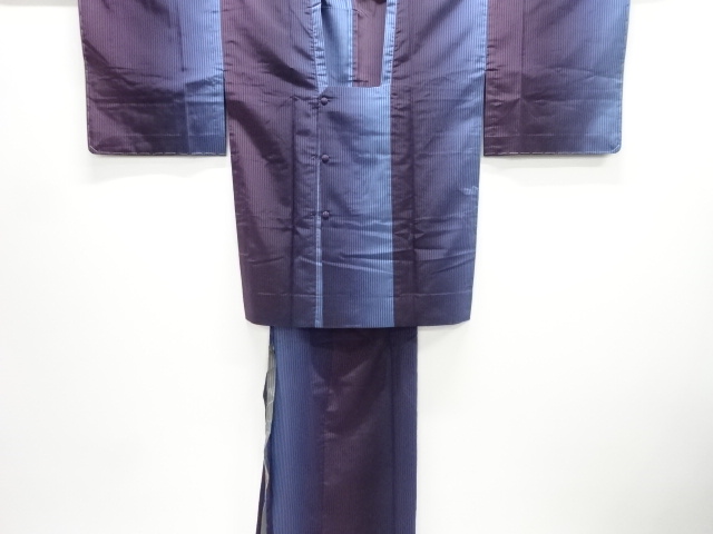 JAPANESE TWO-PIECE RAIN COAT FOR SUMMER / WOVEN STRIPE